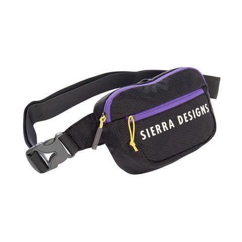 Sierra Designs  Bumbag 2l  Hiking Bumbag  Black/purple