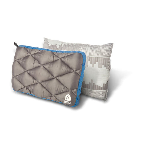Sierra Designs  Dridown Pillow  Camping Pillow  Blue/grey