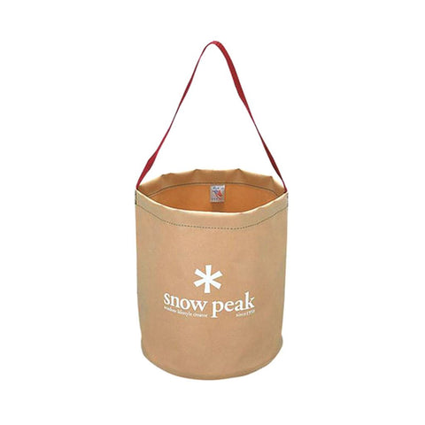 Snow Peak  Camping Bucket  Collapsible Drinks Cooler