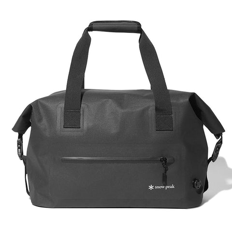 Snow Peak  Dry Boston Bag  Waterproof Kit Bag  Black