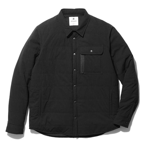 Snow Peak  Flexible Insulated Shirt  Shirt Jacket  Black