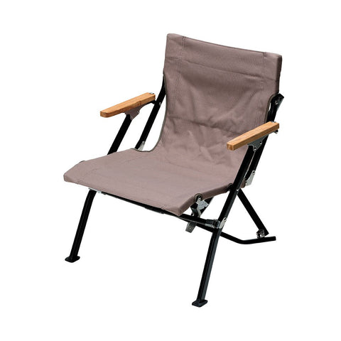 Snow Peak  Luxury Low Chair  Folding Lounger  Grey