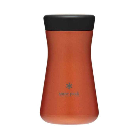 Snow Peak  Tsuzumi Stainless Vacuum Bottle  Coffee Flask  Orange