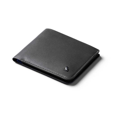 Bellroy  HideandSeek Wallet  Bifold Rfid Blocking  Charcoal Cobalt