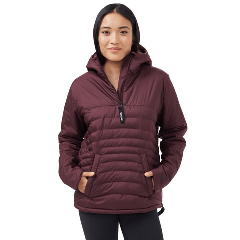 Tentree  Cloud Shell Anorak  Womens  Insulated Jacket  Mulberry