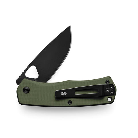 The James Brand  The Folsom  Liner-lock Pocket Knife  Green