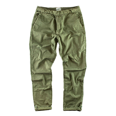 Virgil Chino  &sons  Army Green  Mens Chino Trousers