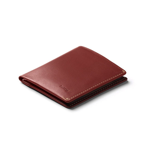 Bellroy  Note Sleeve Wallet  Slim Rfid Blocking Wallet  Red Earth