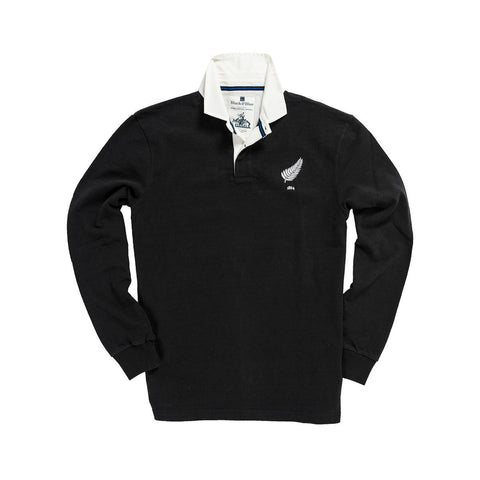 BlackandBlue 1871  New Zealand 1884 Rugby Shirt  Vintage Rugby Shirt
