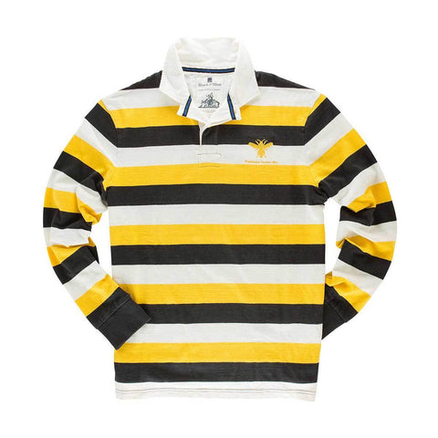 BlackandBlue 1871  Wimbledon Hornets 1871  Classic Rugby Shirt