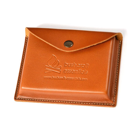 Bushcraft Essentials  Leather Pouch Bushbox Lf  Stove Accessory