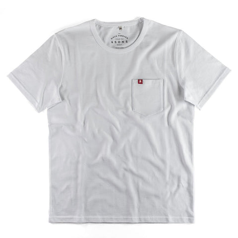 1968 T-shirt  &sons  Boxer Pocket T-shirt  Vintage T-shirt  White