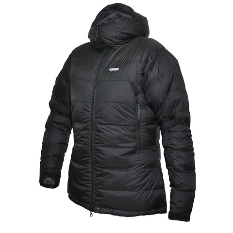 Crux  Womens Rimo Down Jacket  Water Resistant Down Jacket  Black