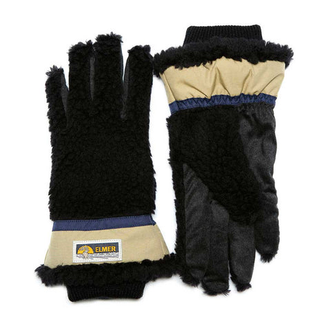Elmer  Deep Pile Gloves  Wool Gloves  Black