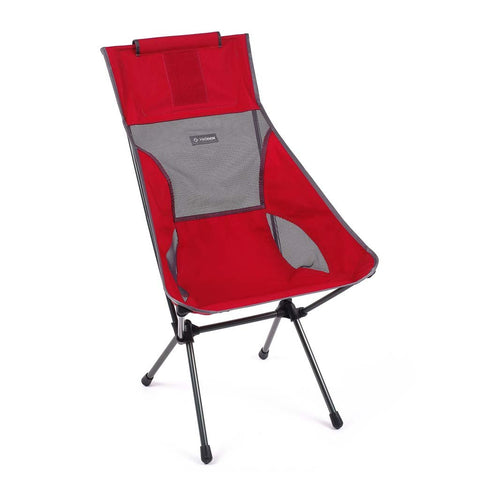 Helinox  Sunset Chair  Foldable Chair  Mesh Chair  Scarlet/iron