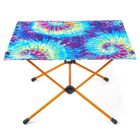 Helinox  Table One Hard Top Large  Folding Picnic Table  Tie Dye