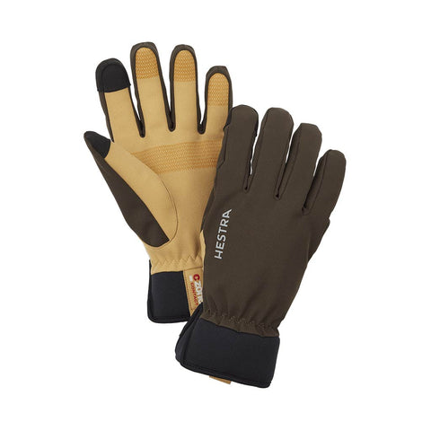 Hestra  Czone Contact Glove  Waterproof Stretch Gloves  Dark Forest