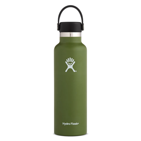 Hydro Flask  21oz Standard Mouth  Insulated Bottle  Olive