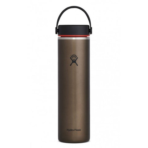 Hydro Flask  24 Oz Lightweight Wide Mouth  Thermos Flask  Obsidian