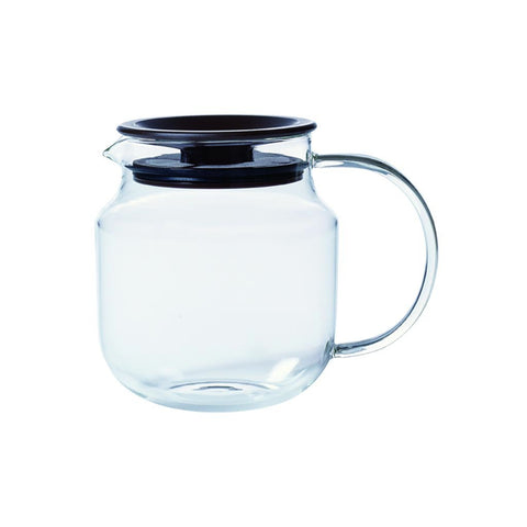 Kinto  One Touch Teapot 620ml  Tea Infuser  Clear
