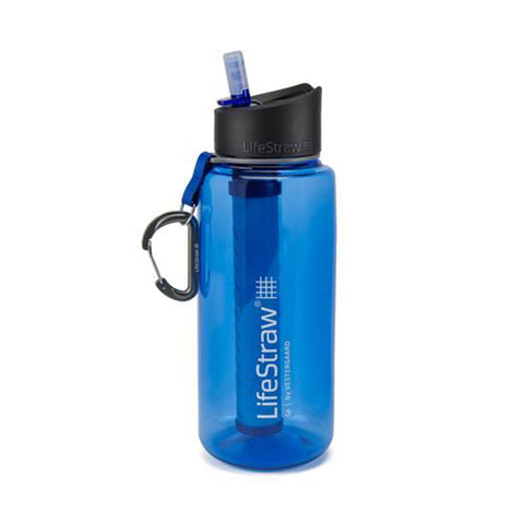 Lifestraw Go 1l  Water Filter Bottle  Blue  Wildbounds