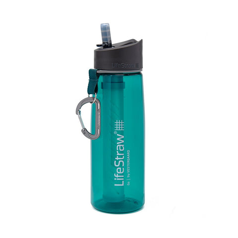 Lifestraw Go 650ml  2-stage Filtration  Water Filter Bottle  Teal