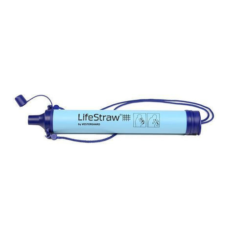 Lifestraw Personal  Portable Water Filter Straw  Blue
