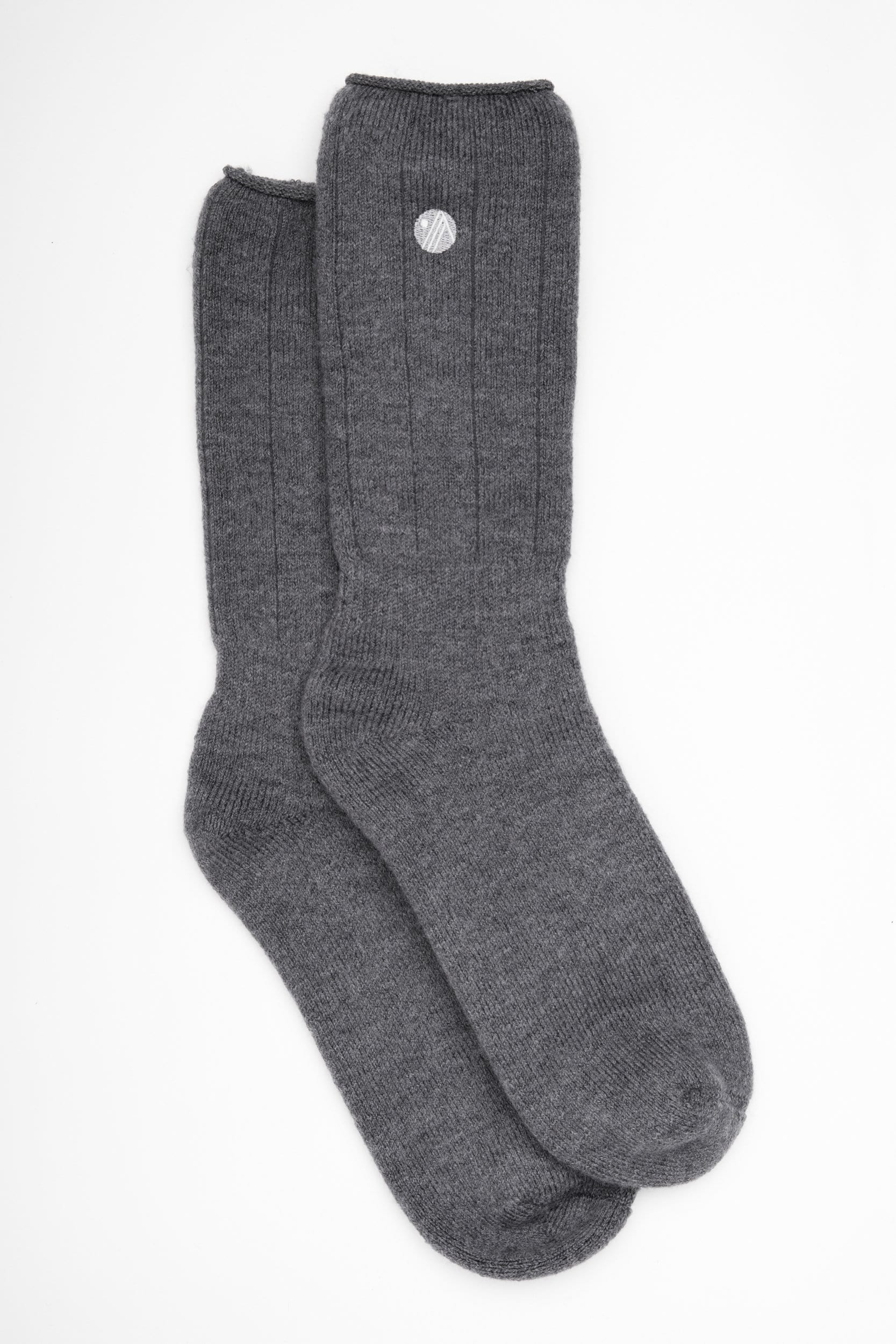 Merino Wool Hiking Socks - Charcoal - One Size - Womens - Acai Outdoorwear