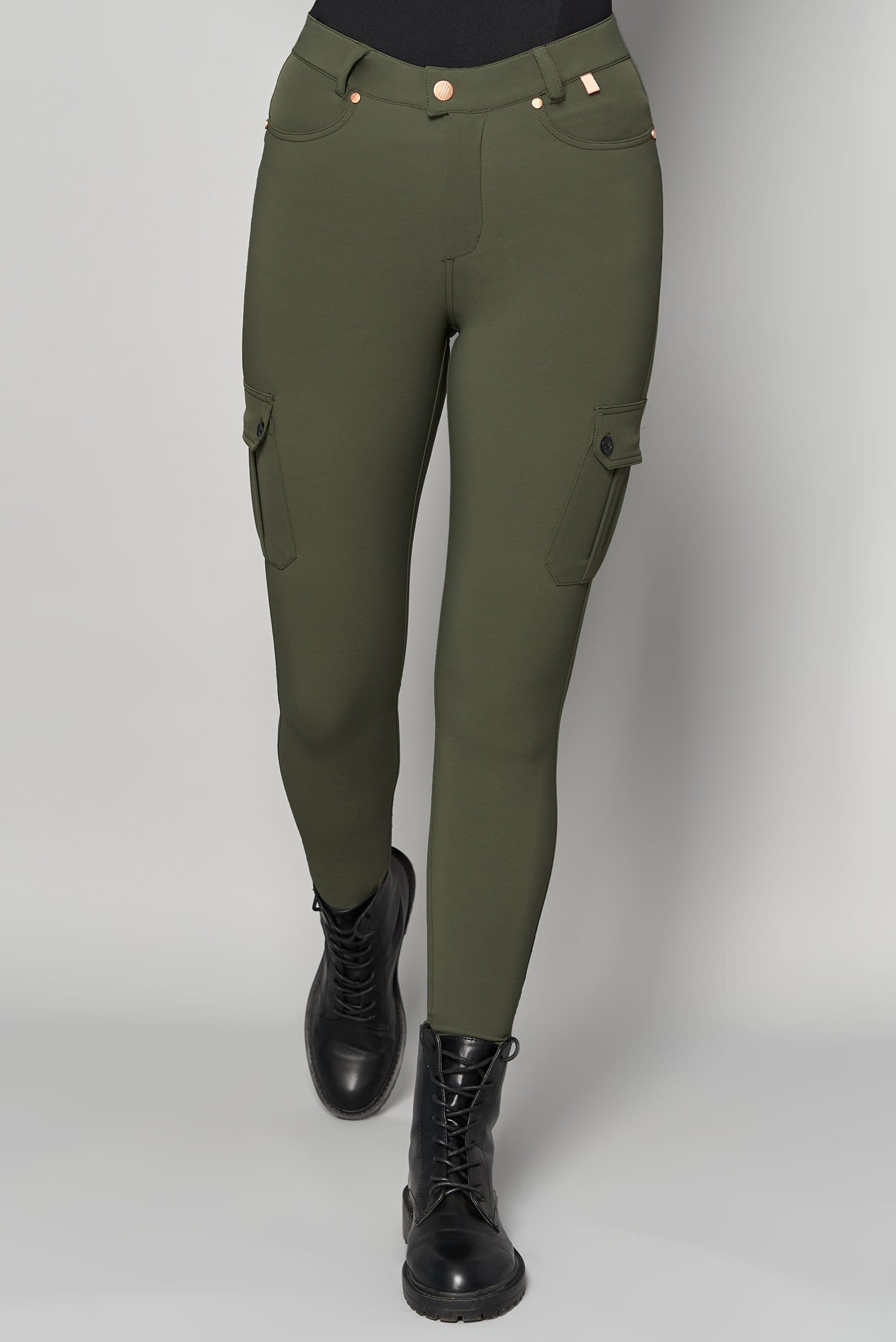 Cargo Max Stretch Outdoor Trousers - Khaki - 30l / Uk12 - Womens - Acai Outdoorwear
