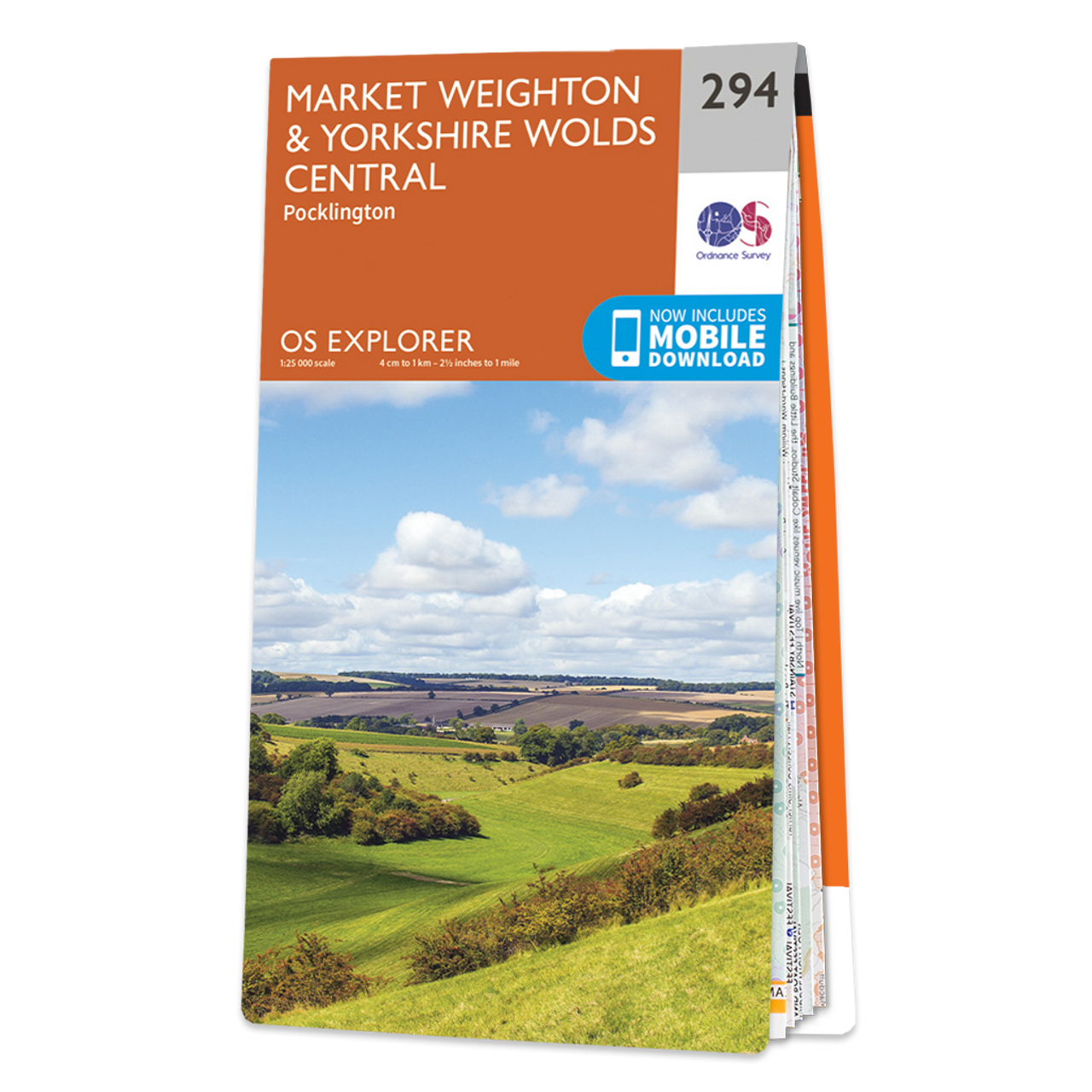 Map Of Market WeightonandYorkshire Wolds Central