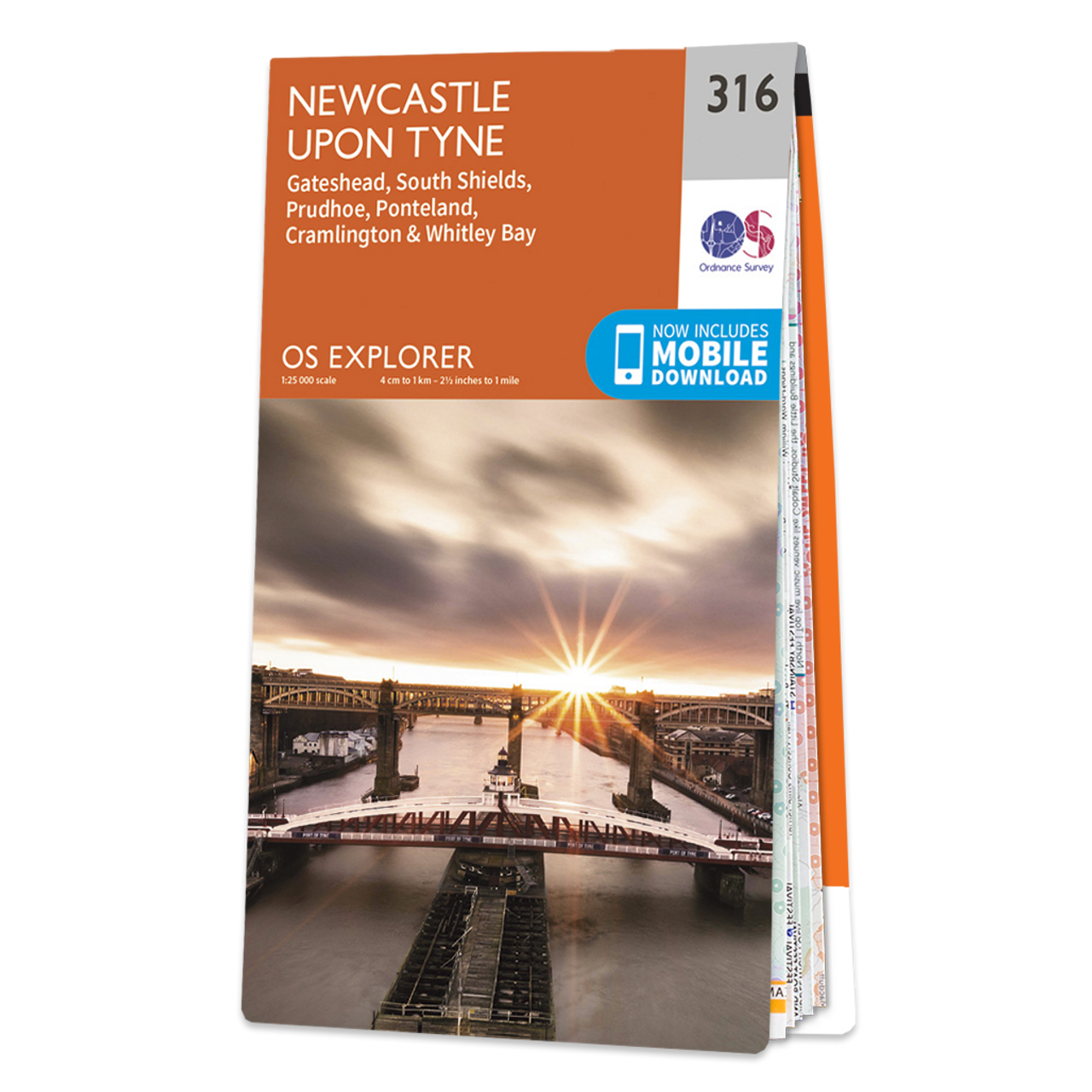 Map Of Newcastle Upon Tyne