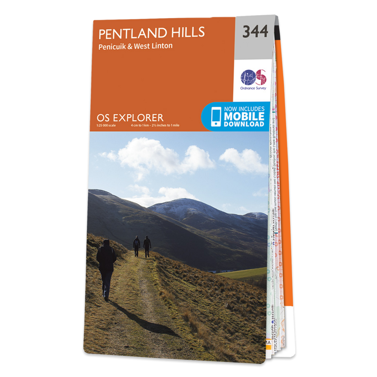 Map Of Pentland Hills