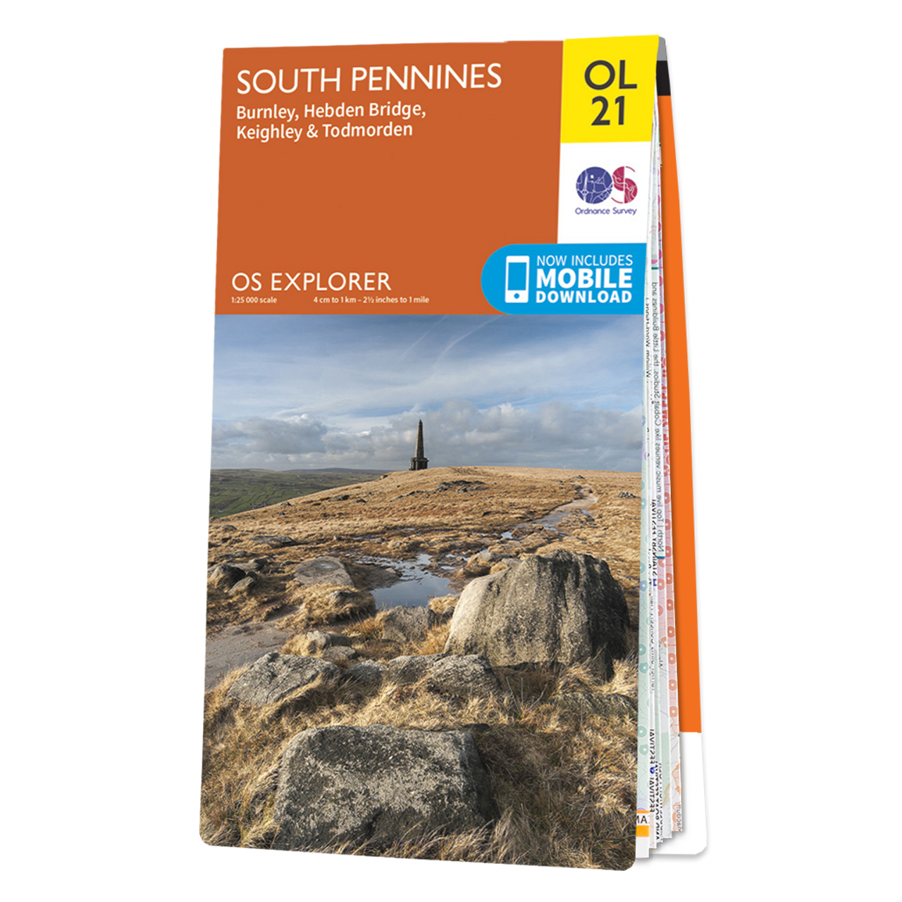 Map Of South Pennines