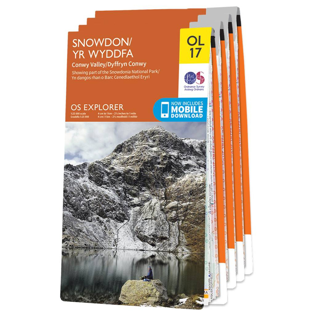 Os Explorer Welsh Coast Northern (excl. Anglesey) Map Set