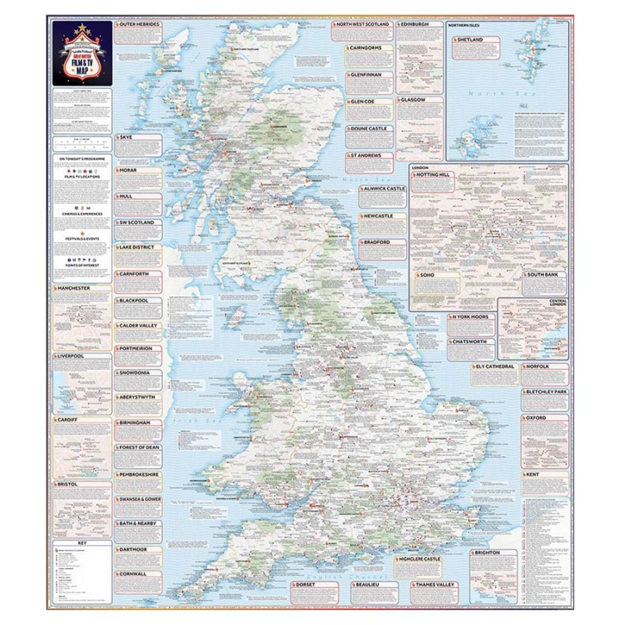 St&gs Great British FilmandTv Map
