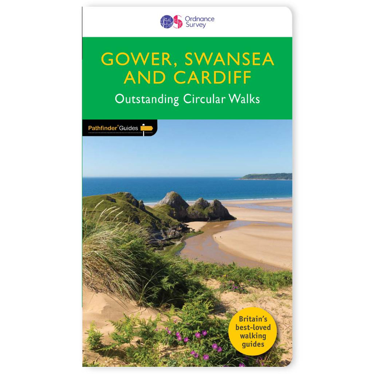 Walks In Gower  SwanseaandCardiff - Pathfinder Guidebook 55