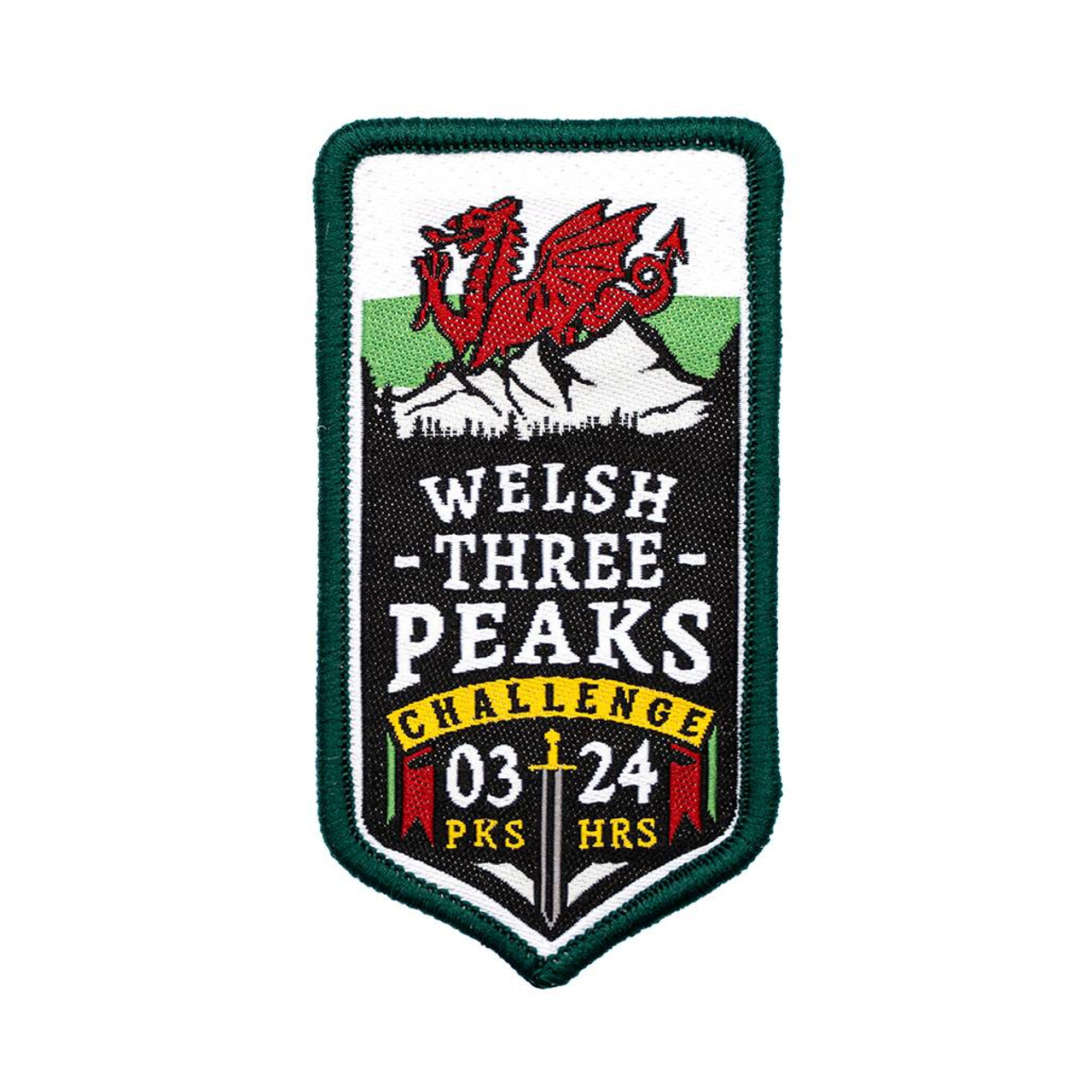 Welsh Three Peaks Challenge Patch