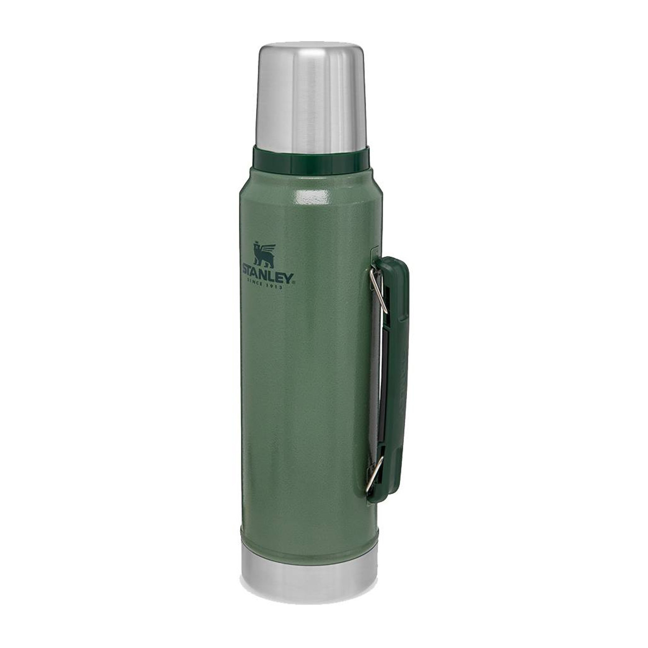 Classic Vacuum Bottle 1.0l - Hammertone Green