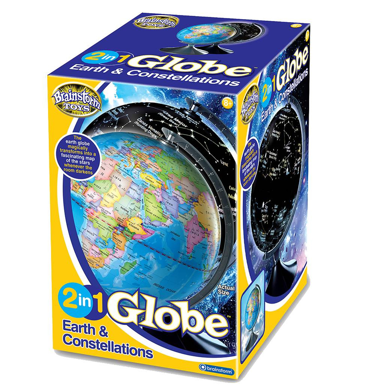 2 In 1 Globe: EarthandConstellations