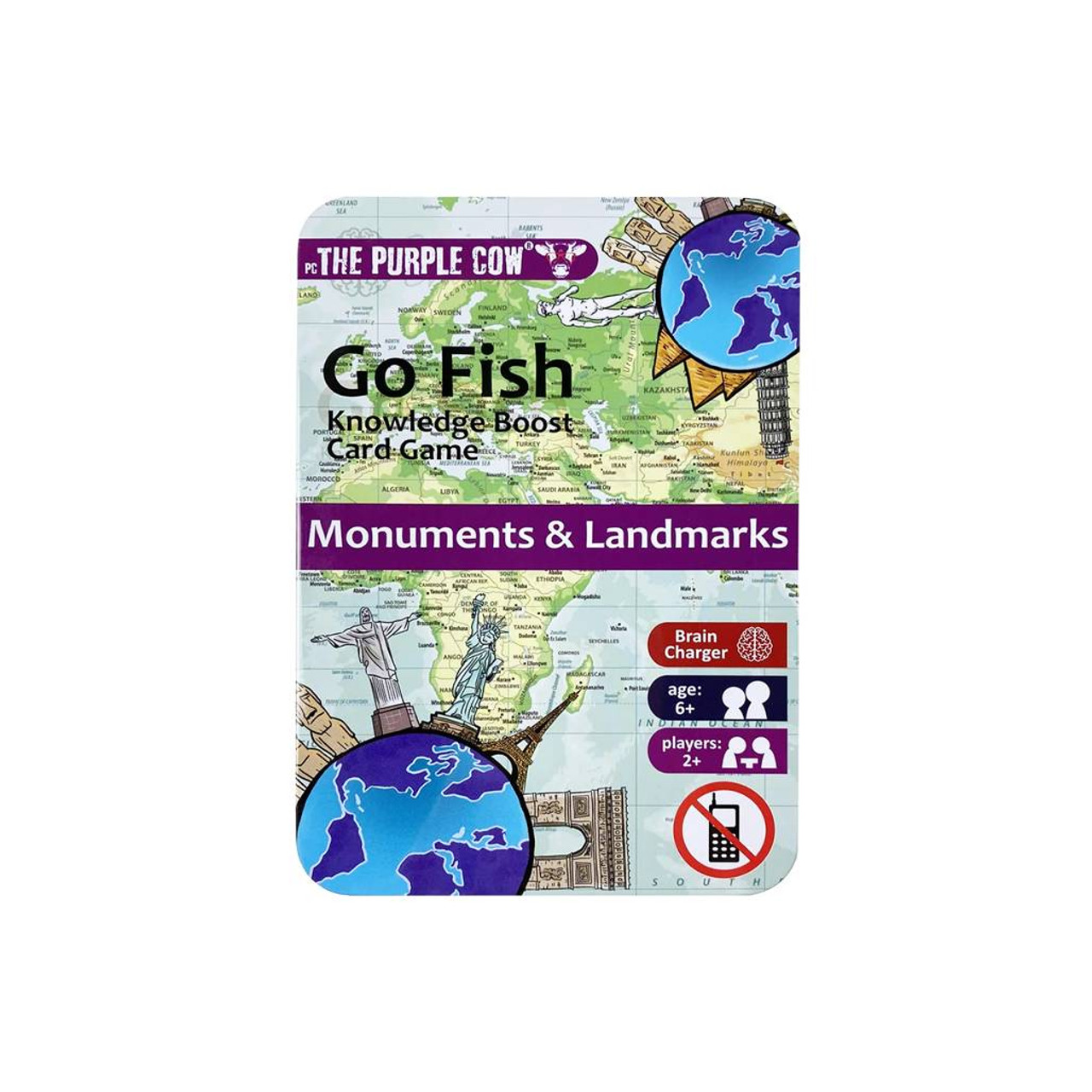 Go Fish MonumentsandLandmarks Card Game