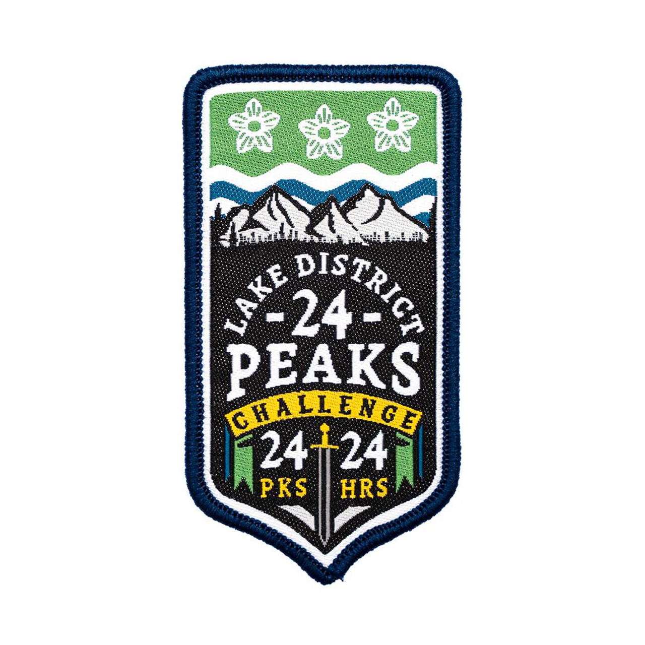 Lake District 24 Peaks Challenge Patch