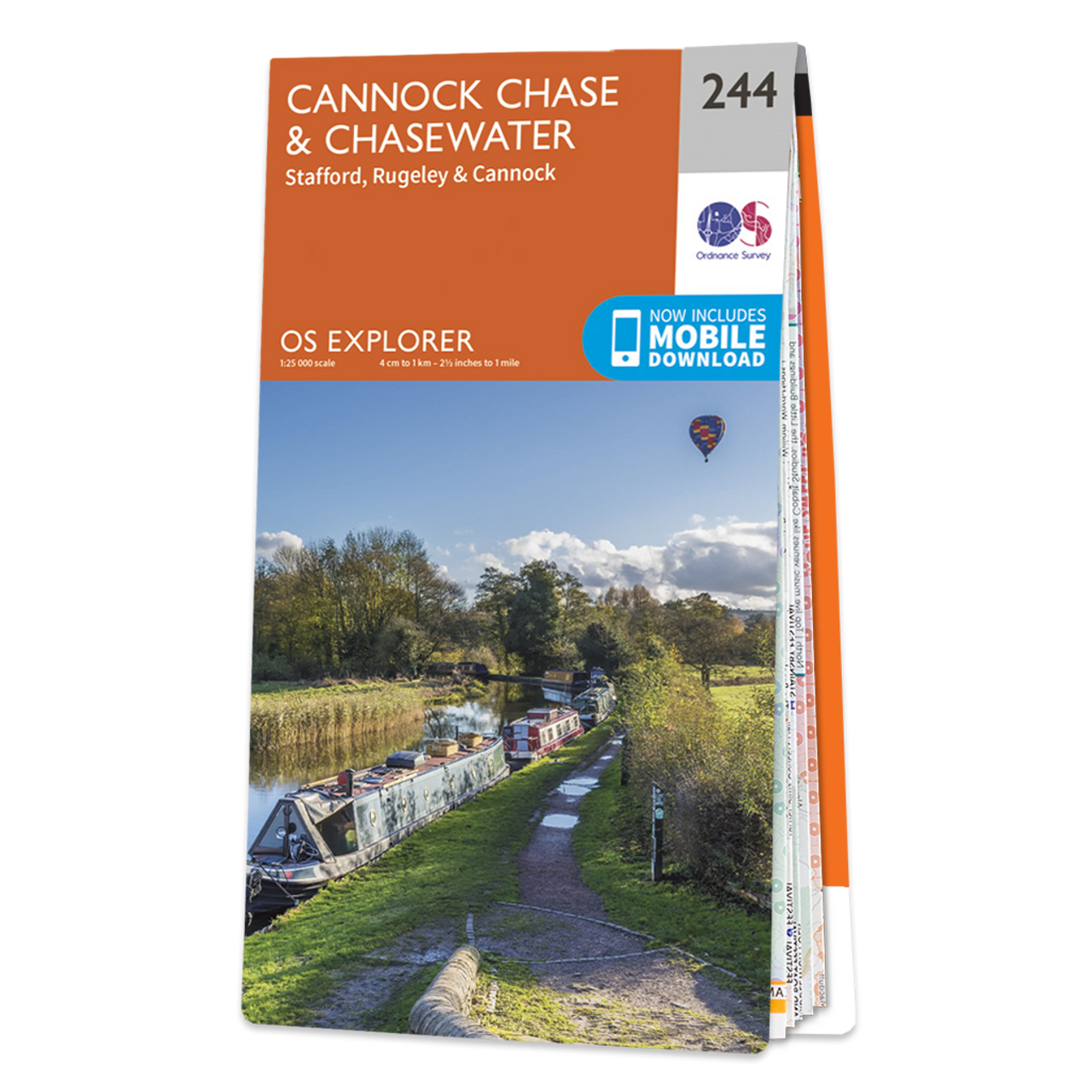 Map Of Cannock ChaseandChasewater