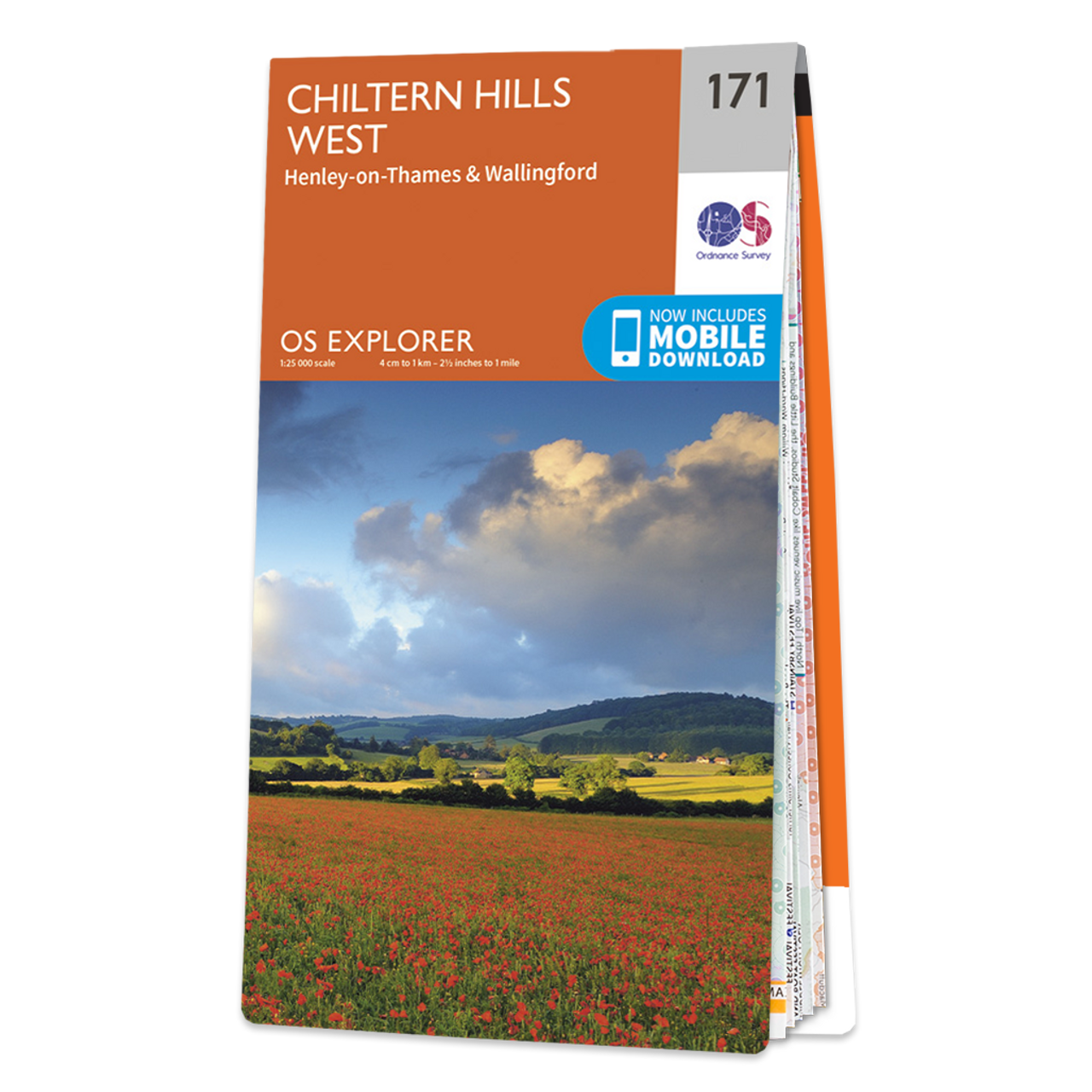 Map Of Chiltern Hills West
