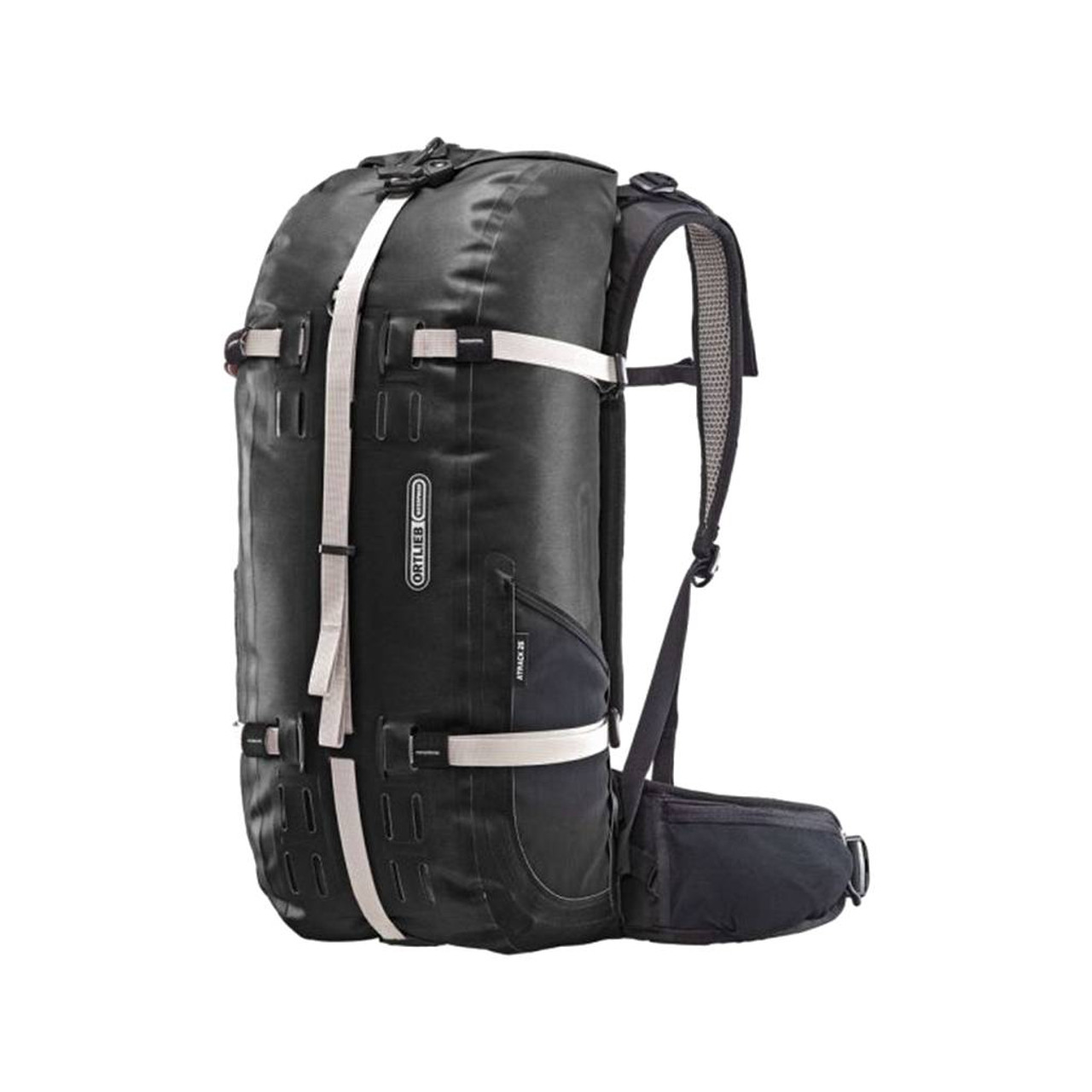 Atrack 25 Litre Black Waterproof Backpack