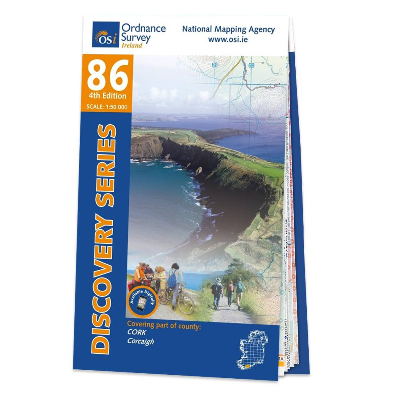 Map Of County Cork: Osi Discovery 86
