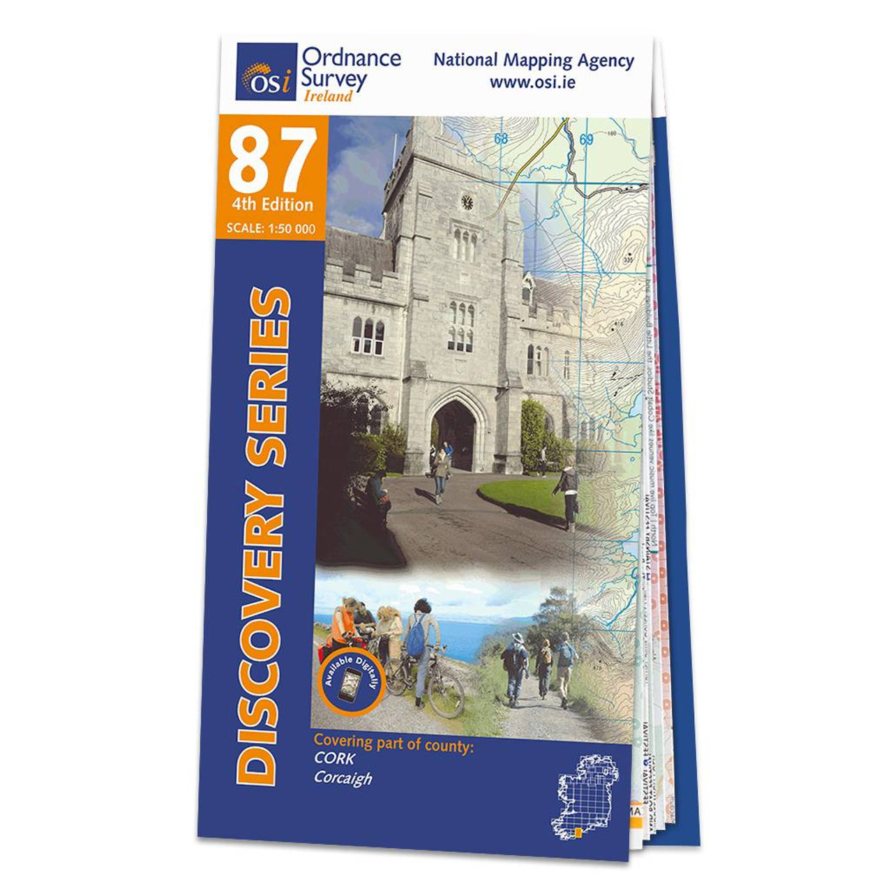 Map Of County Cork: Osi Discovery 87