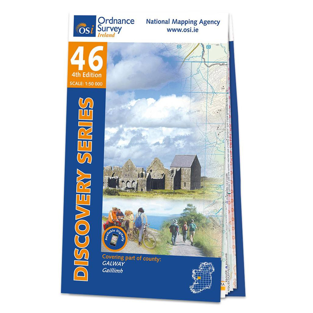 Map Of County Galway: Osi Discovery 46