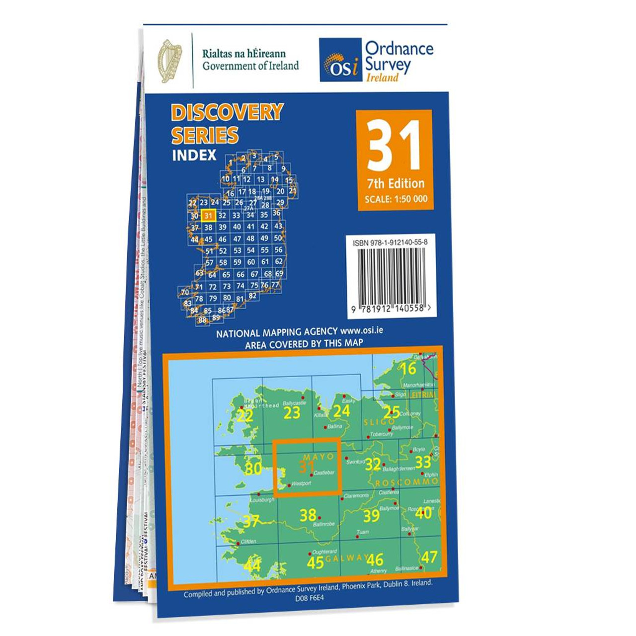 Map Of County Mayo: Osi Discovery 31