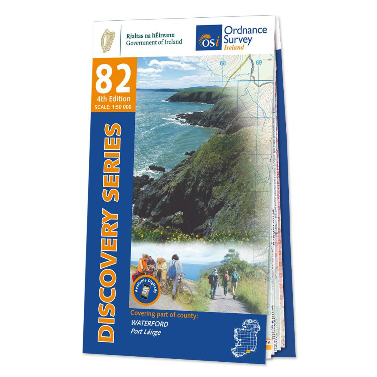 Map Of County Waterford: Osi Discovery 82