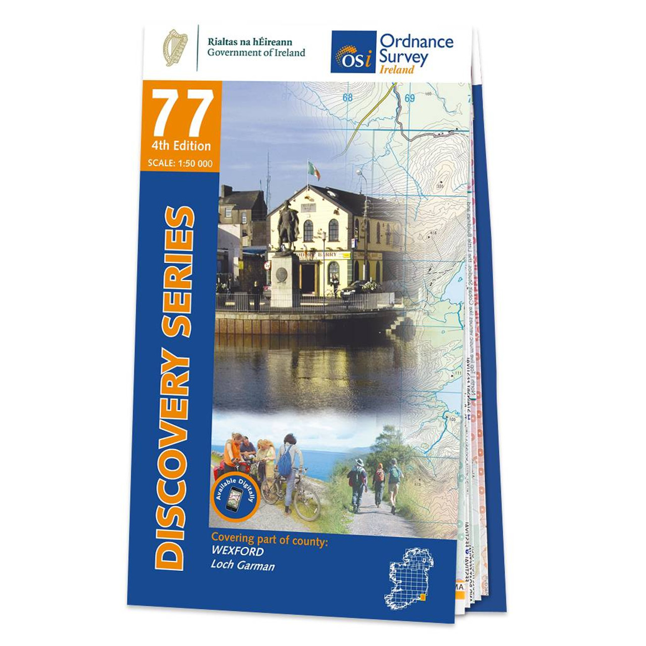 Map Of County Wexford: Osi Discovery 77
